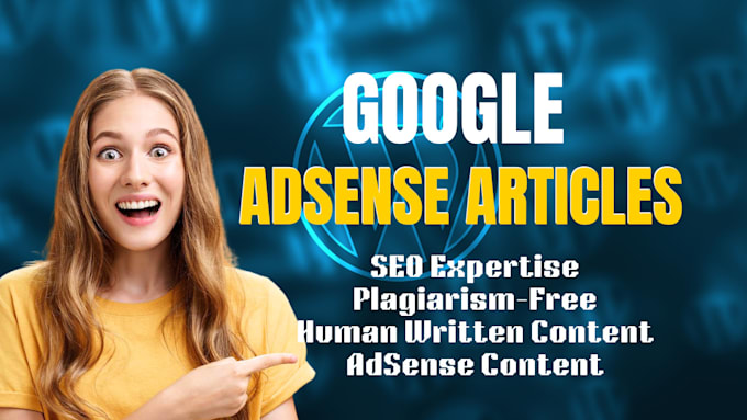 Gig Preview - Write SEO friendly bulk articles for google adsense approval