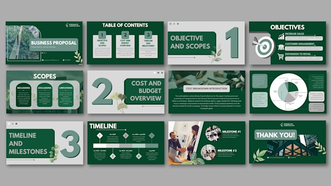 Bestseller - create the perfect presentation slides template for you