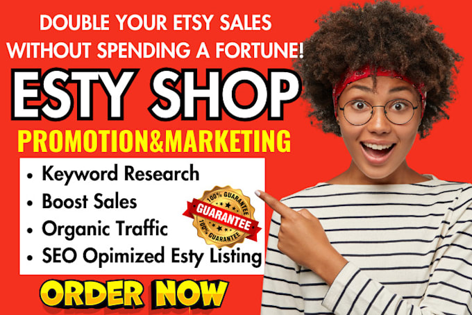 Bestseller - do viral etsy promotion, shopify dropshipping marketing to boost sales, etsy SEO