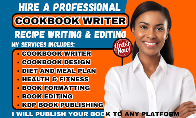 Bestseller - write cookbook recipe book writer cookbook formatting book design ebook writer