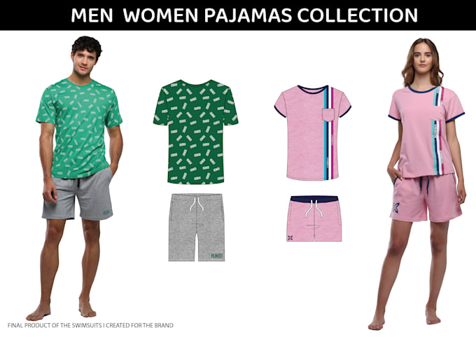 Gig Preview - Design your next pajamas collection