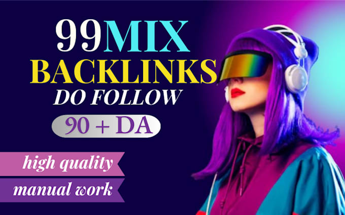 Gig Preview - Do da 90 plus high quality do follow contextual backlinks