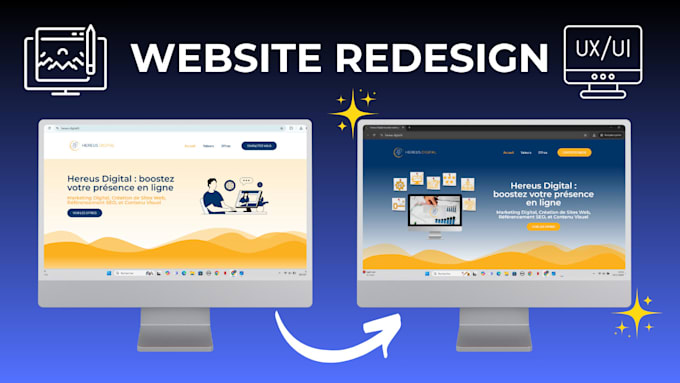 Bestseller - redesign your website and optimize the UX and UI