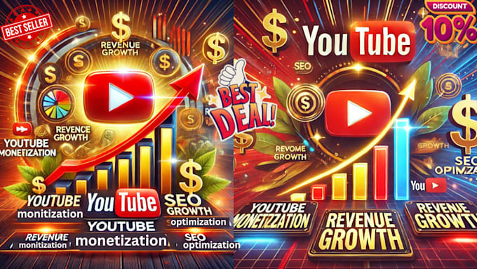 Gig Preview - Expert your youtube monetization setup revenue boost service