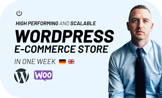 Gig Preview - Build a high performing wordpress woocommerce website store