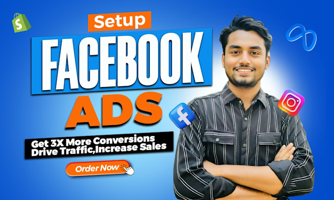 Gig Preview - Be facebook ads campaign meta ads fb advertising marketing instagram ads manager