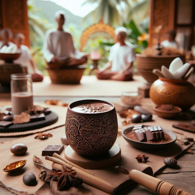 Gig Preview - Guide you through a transformative cacao ceremony for healing and clarity