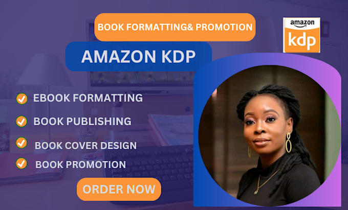 Gig Preview - Do amazon kdp book publishing non fiction ebook ghostwriter book writer