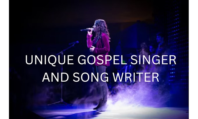 Gig Preview - Be your christian female worship singer, christmas jingles, gospel, soulful song