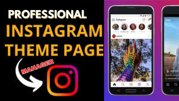 Gig Preview - Manage and create content on your instagram theme page