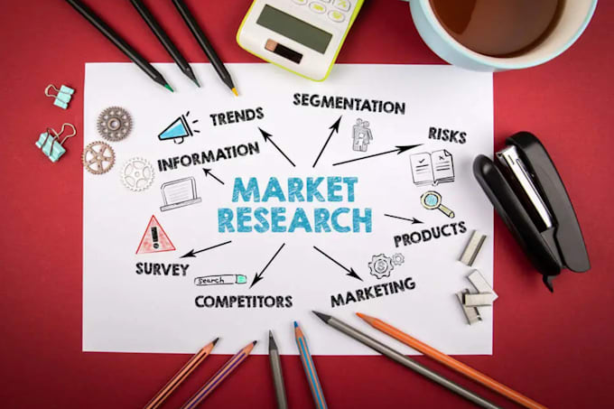 Gig Preview - Conduct market research, target audience, niche with competitors analysis