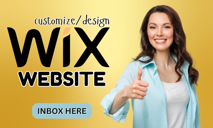 Bestseller - design wix website redesign wix website wix business wix website design expert