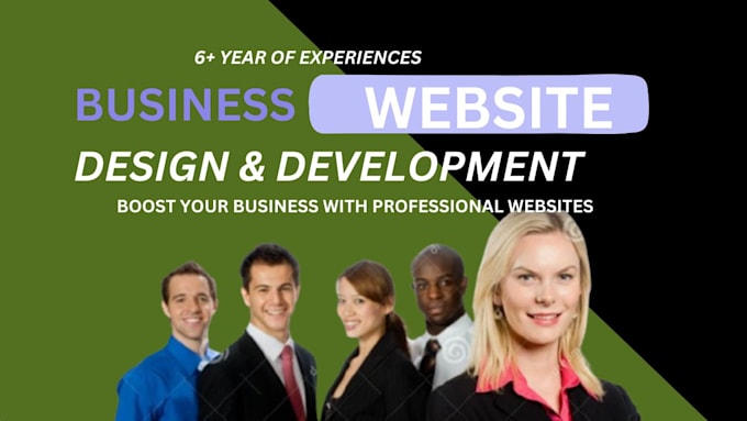 Gig Preview - Custom business website design to elevate your brand