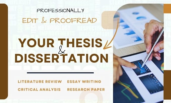 Bestseller - professionally edit and proofread your dissertation or thesis, research paper