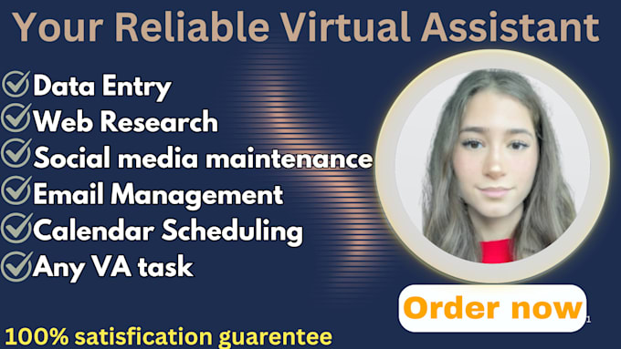 Gig Preview - Be your virtual assistant