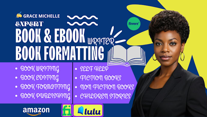 Gig Preview - Be your nonfiction self help ebook writer christian ebook amazon kindle book