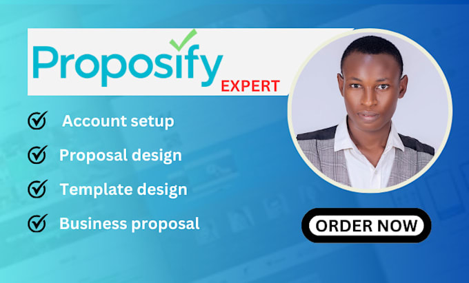 Gig Preview - Design professional proposify proposal proposify template, integration