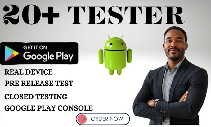 Gig Preview - Provide active 20 testers for your google play closed testing app testing