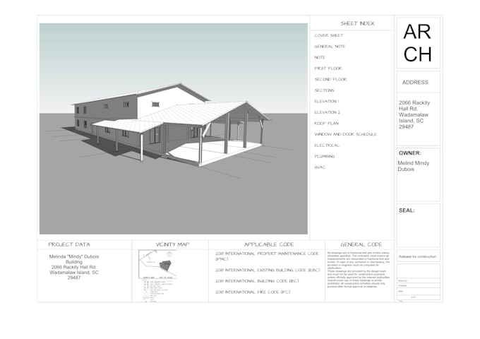 Gig Preview - Do your residential plan mep adu stamp floorplan for permit