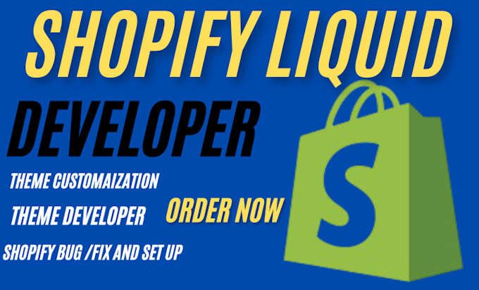 Gig Preview - Be your shopify expert developer for your shopify store