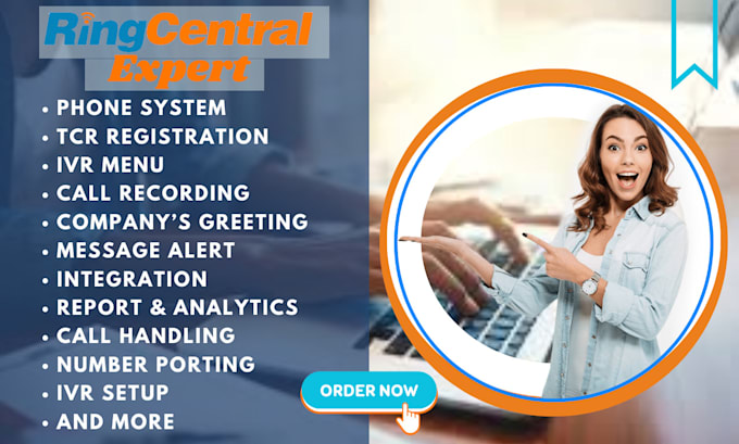 Gig Preview - Be your ringcentral ivr setup phone system tcr sms registration aircall 8x8 guru