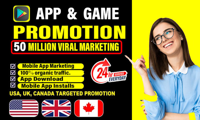 Bestseller - do mobile app marketing and app promotion social media usar