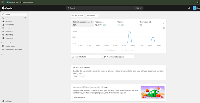 Gig Preview - Manage meta adds and grow buiseness