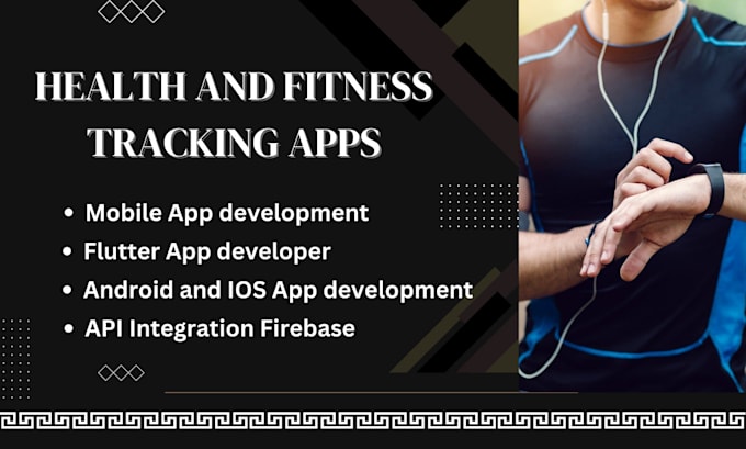 Gig Preview - Develop fitness tracking mobile app health ios app development flutter developer