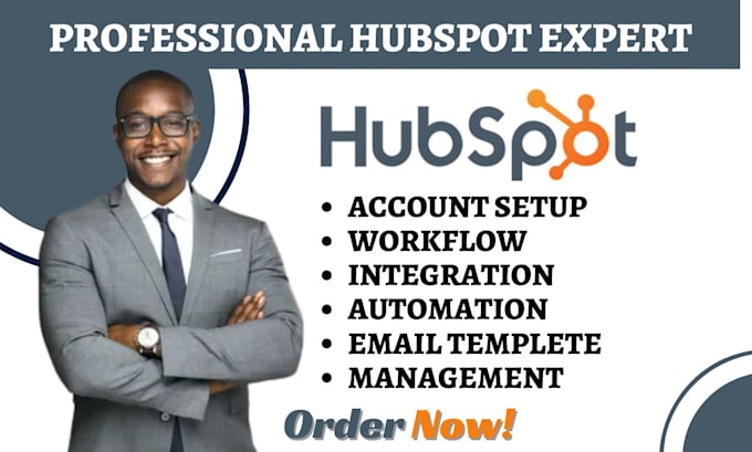 Gig Preview - Setup hubspot email connection syncng email integration zapier domain creation