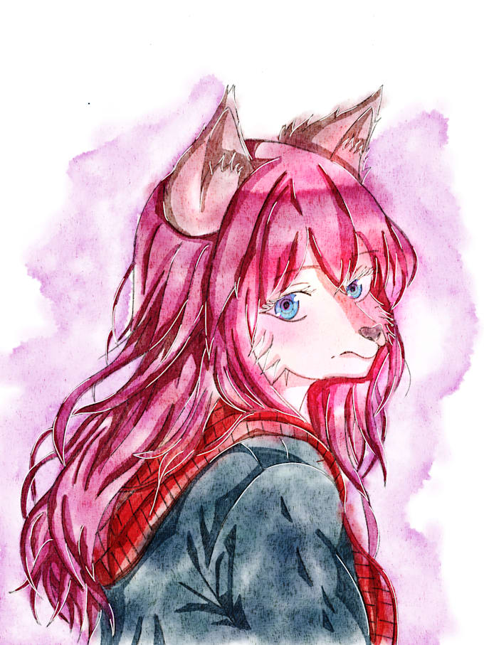 Bestseller - do drawing furry character sfw or nsfw in watercolor style