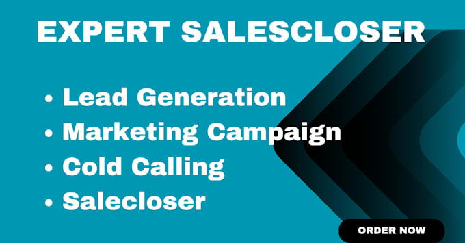 Gig Preview - Be your sales closer, sales representative, telemarketing for your business