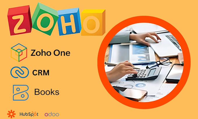 Gig Preview - Do zoho crm, inventory, automation zoho one, api integration, xero, quickbooks