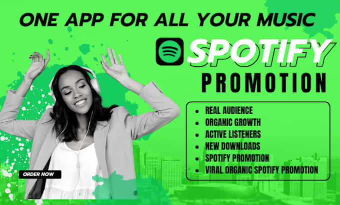 Bestseller - do viral organic and real spotify music promotion through paid advertising