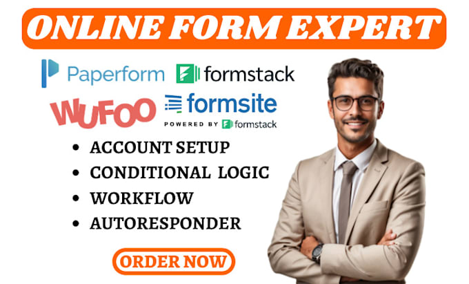 Bestseller - design paperform questionnaire formstack integrate zapier wufoo online formsite