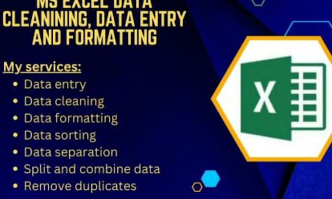 Gig Preview - Clean, format, merge, split excel data