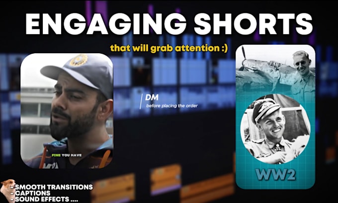 Gig Preview - Create engaging reels shorts tiktoks in trending styles