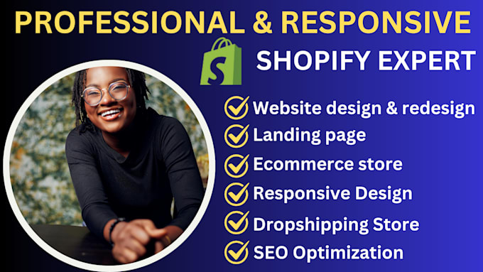 Gig Preview - Build a professional shopify store tailored to your brand