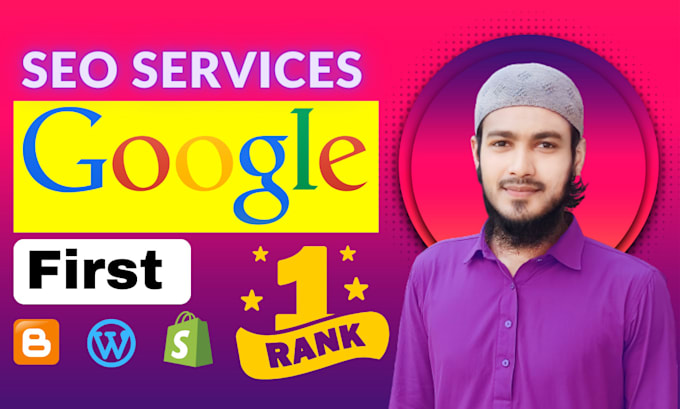 Gig Preview - Do SEO services your website google first page ranking