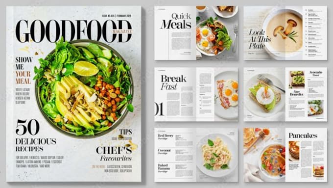 Gig Preview - Do top quality cookbook recipe book, cookbook formatting, cookbook design, ebook