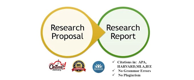 Gig Preview - Edit and proofread research proposal, research report, business plan n research