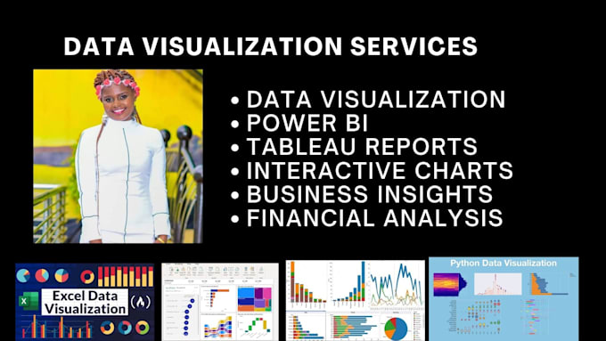 Gig Preview - Data visualization and dashboard in power bi, tableau,  excel