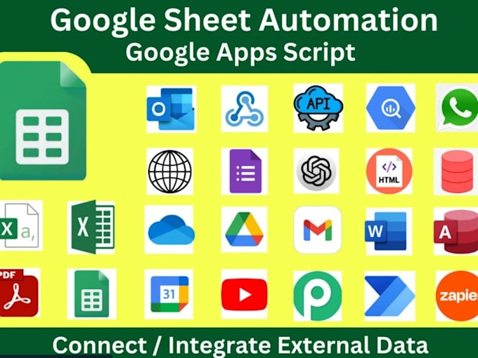 Gig Preview - Automate calendar, sheets, docs, forms, drive, gmail with google apps script