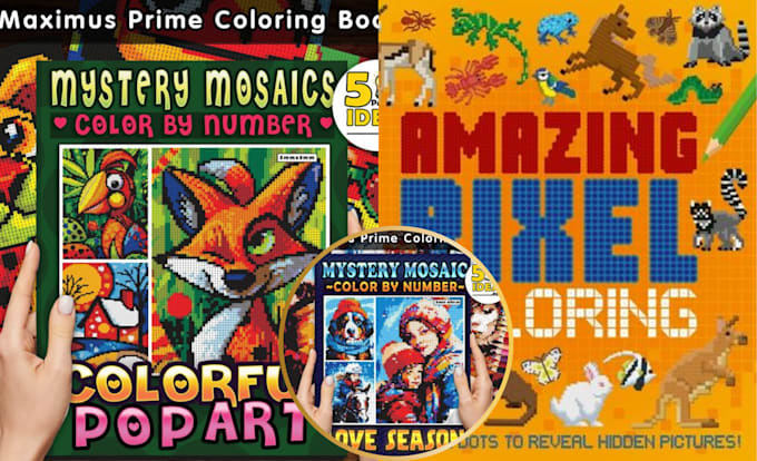 Bestseller - unique create mystery book cover and interior pages for kids and adults