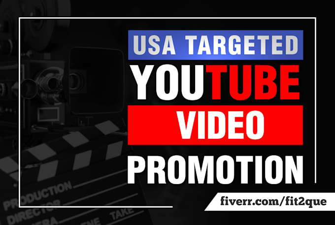 Gig Preview - Do youtube video promotion in USA