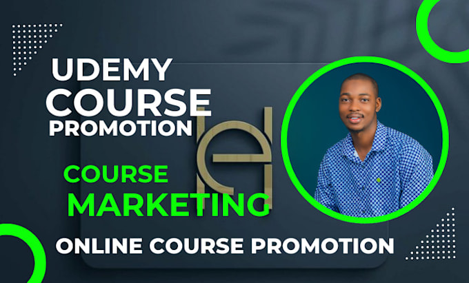 Gig Preview - Do udemy course promotion, online course marketing course promotion udemy