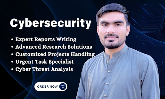 Gig Preview - Write cybersecurity reports, projects, policy, and urgent tasks