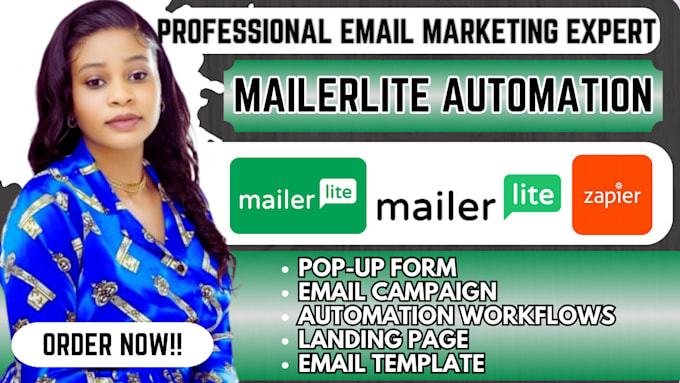 Bestseller - setup mailerlite sales funnel, automation, activecampaign or email template form