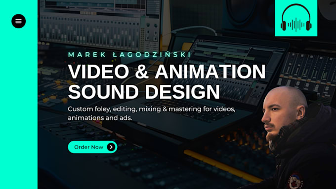 Bestseller - do sound design, foley and mixing, and mastering for your video