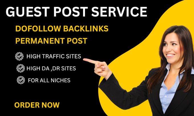 Bestseller - write and publish SEO guest posts with permanent do follow backlinks