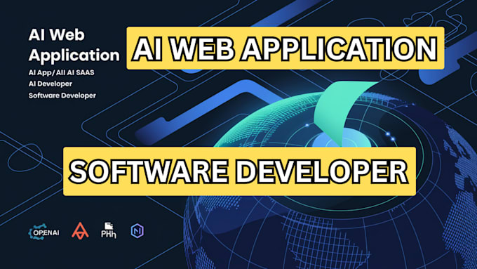 Gig Preview - Develop chatgpt ai app, ai saas, ai web application, llm ai software developer